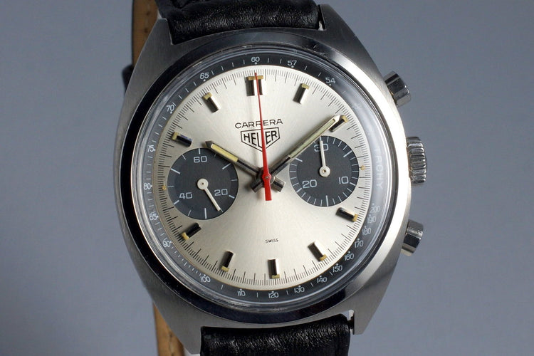 1972 Heuer Carrera 73353 Silver Dial