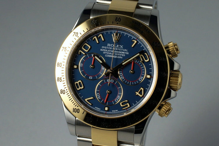 2015 Rolex Two Tone Daytona 16523 with Box and Papers
