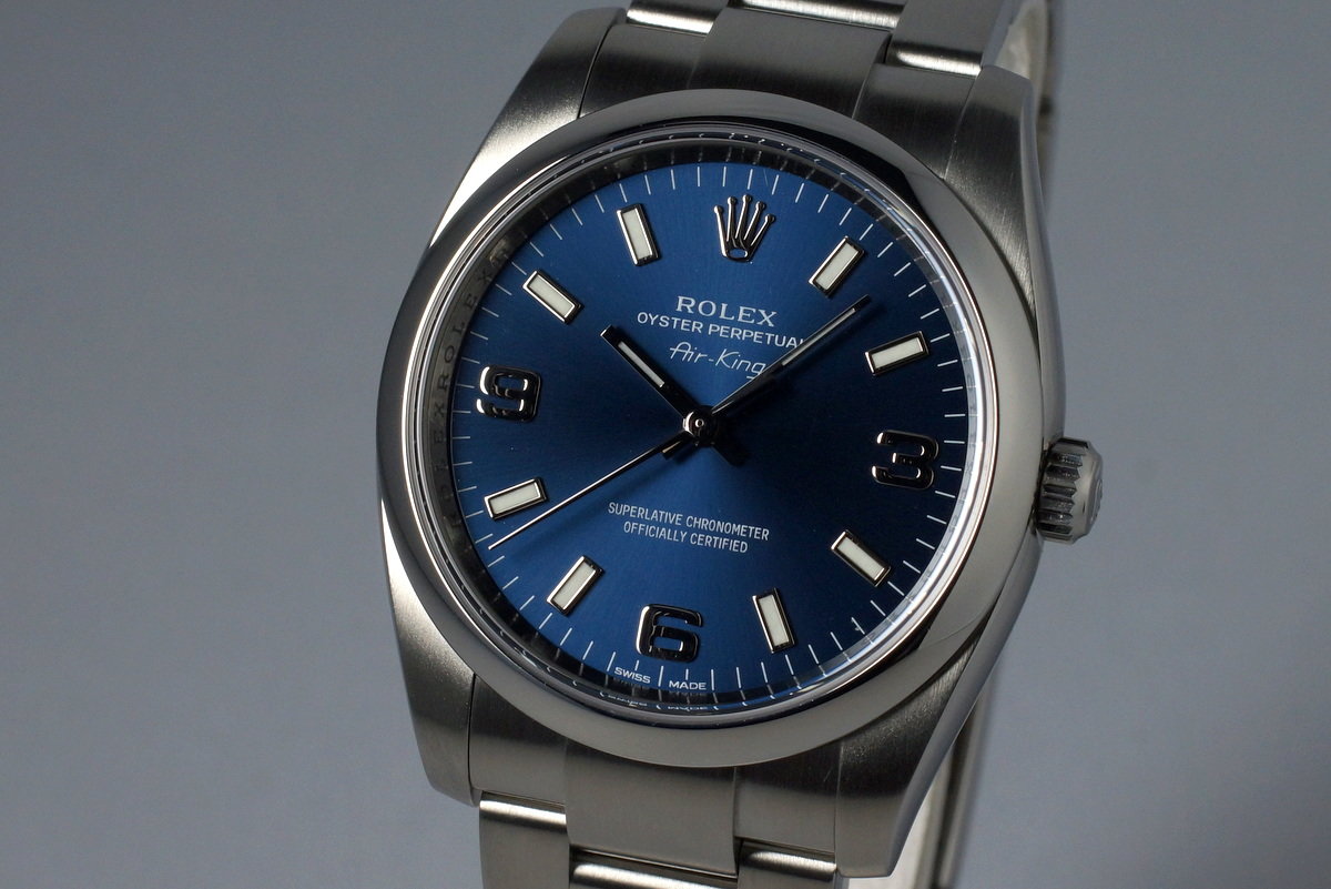 Rolex 2024 114200 blue