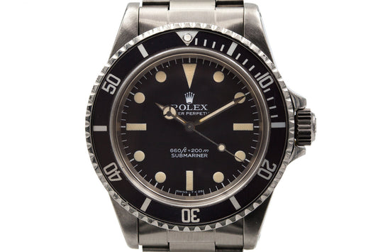 1977 Rolex Submariner 5513 with "Pre-Comex" Dial