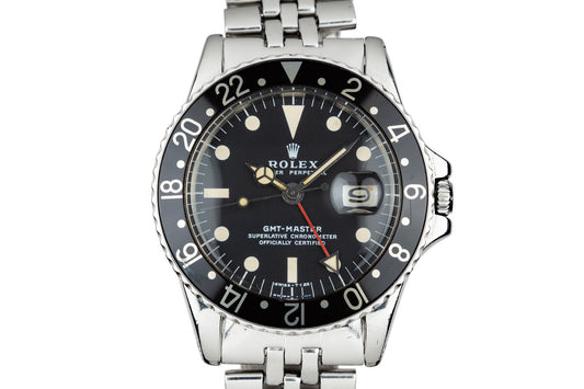 1978 Rolex GMT-Master 1675 with Black Bezel Insert