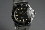 1982 Rolex Submariner 5513 Mark IV with Box and Papers
