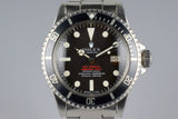 1967 Rolex Double Red Sea Dweller 1665 with Thin Case Mark II Brown Dial