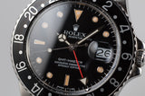 1986 Rolex GMT-Master 16750 with Black Bezel Insert