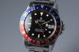 1985 Rolex GMT 16750 with Box and Papers