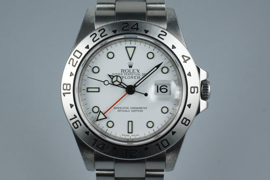 2009 Rolex Explorer II 16570 with 3186 Movement