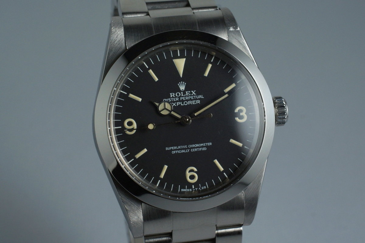 HQ Milton 1985 Rolex Explorer 1 1016 Inventory 5232 For Sale