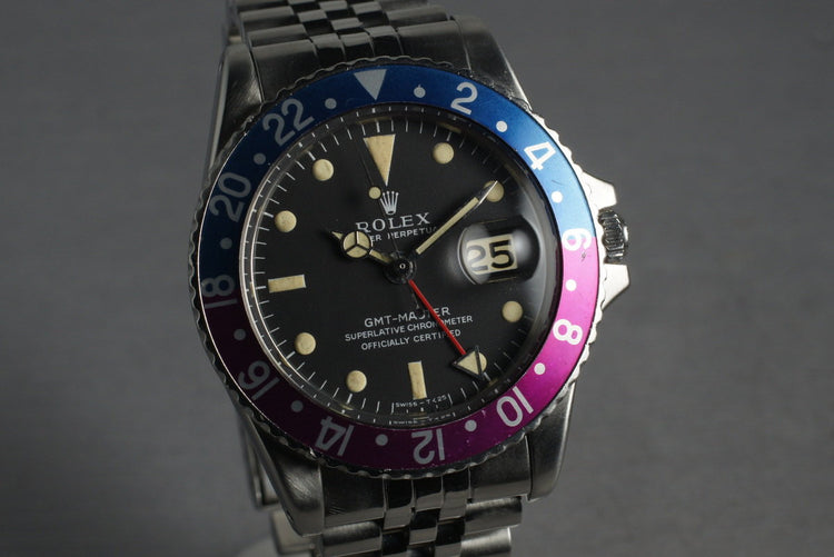 1976 Rolex GMT 1675 with Mark 1 Dial