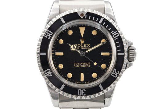 1965 Rolex Submariner 5513 Glossy Gilt Dial