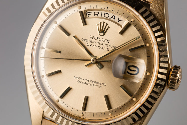 1967 Rolex 18K YG Day-Date 1803