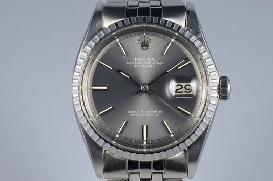 1972 Rolex DateJust 1603 Gray Dial