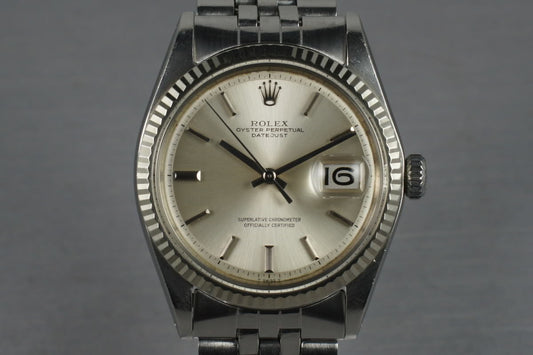 1968 Rolex Datejust 1601 with Silver Dial