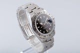 1988 Rolex Explorer II 16570 Black Dial with Service Papers