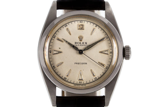 1954 Rolex 6298 with Silver Dial