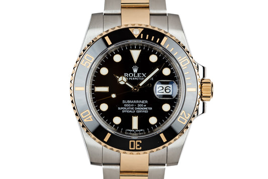 2011 Rolex Ceramic Two-Tone Submariner 116613