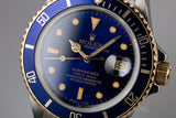 1988 Rolex Two-Tone Submariner 16803 with Service Papers