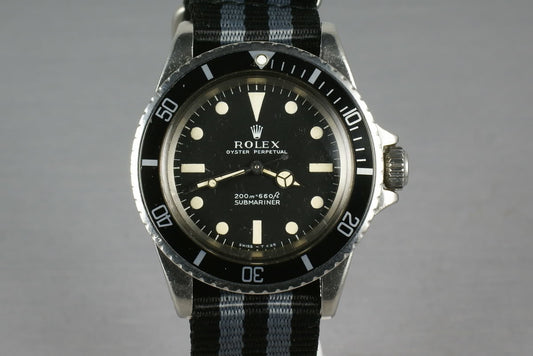 Rolex Submariner 5513  meters first
