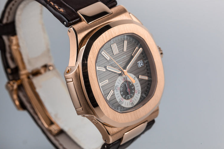 2010 18K Rose Gold Patek Philippe Nautilus 5980R-001