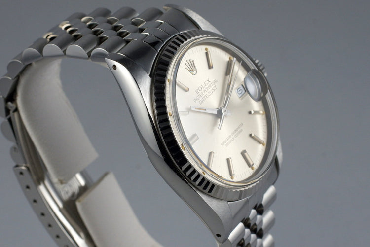 1983 Rolex DateJust 16014 Silver Dial