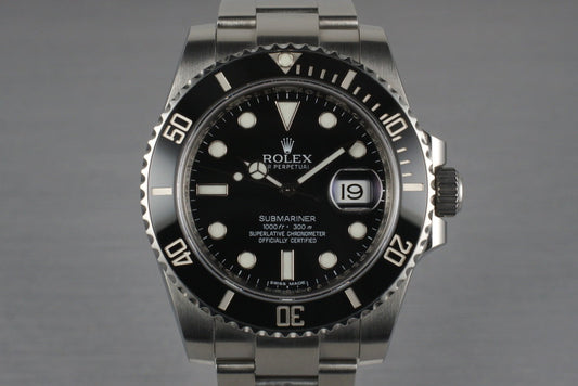 2010 Rolex Submariner 116610 with Box and Papers