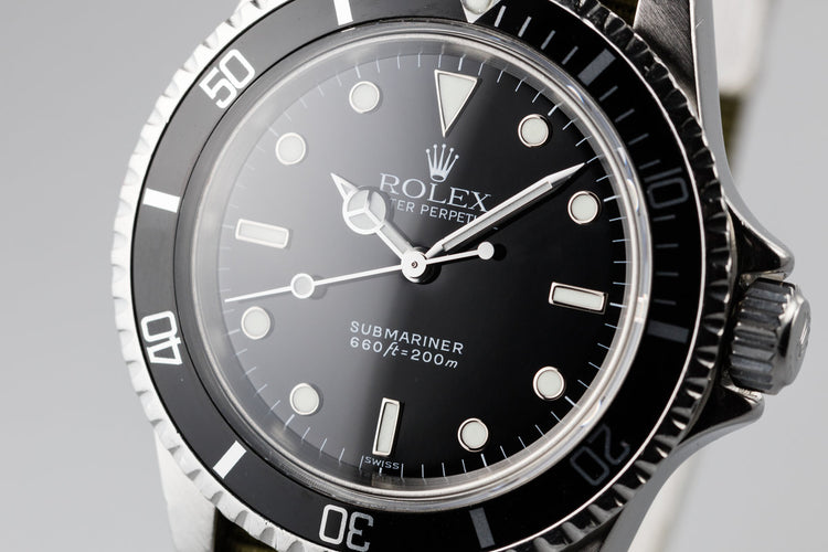 1967 Rolex Submariner 5513 with Service Dial