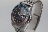 1971 Rolex GMT 1675 Mark I Dial with service papers