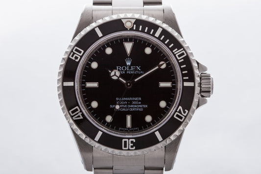 2006 Rolex Submariner 14060M 4 Line Dial