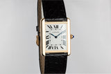 2018 18K YG Cartier Tank Solo W5200004 with Box and Papers