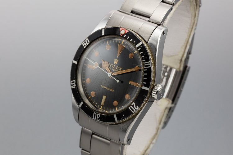 1957 Rolex Submariner 6536 with Red Triangle Insert
