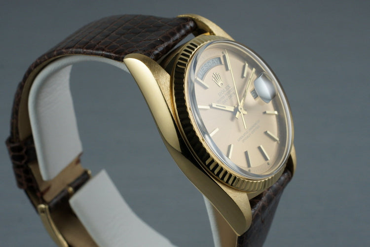 1977 Rolex YG Day-Date 1803 Brown Dial