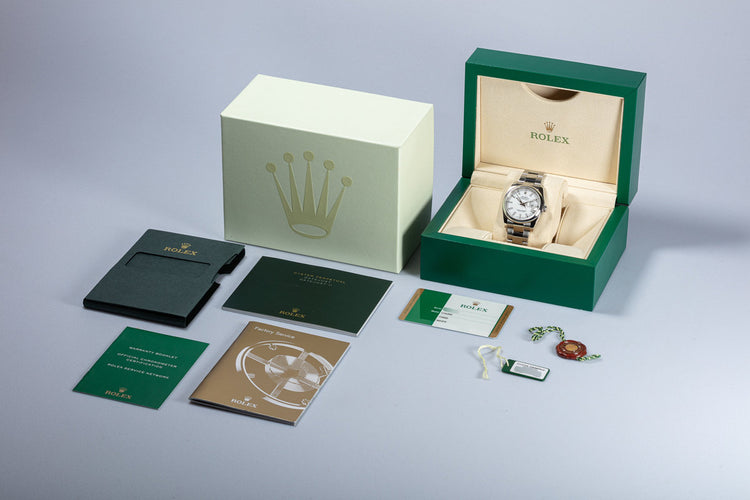 2015 Rolex DateJust 116200 White Dial with Box and Card