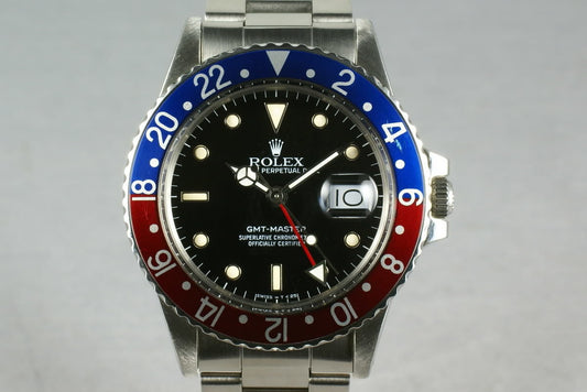 Rolex GMT 16750 with Box and papers