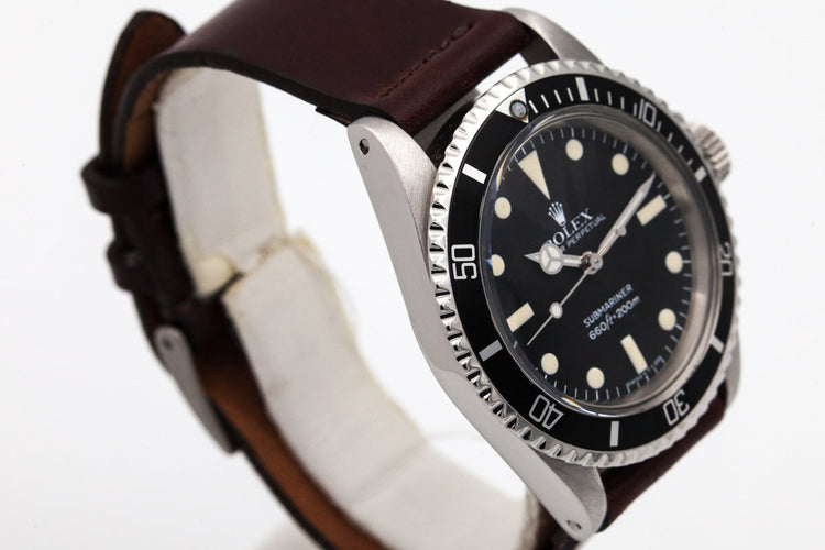 1965 Rolex Submariner 5513 with Mark 4 Maxi Dial