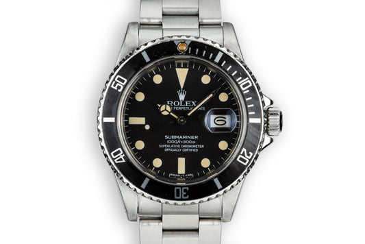 1982 Rolex Submariner 16800 Matte Dial