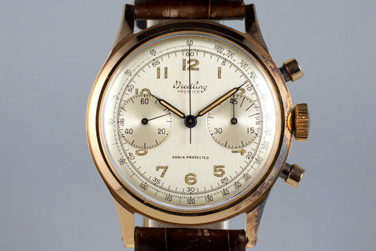 Late 1940's Breitling RG 2-Register Chronograph 777