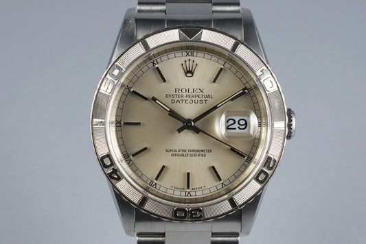 1999 Rolex DateJust 16264 Thunderbird with Box and Papers