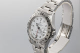 2002 Rolex Explorer II 16570 White Dial with Box and Papers