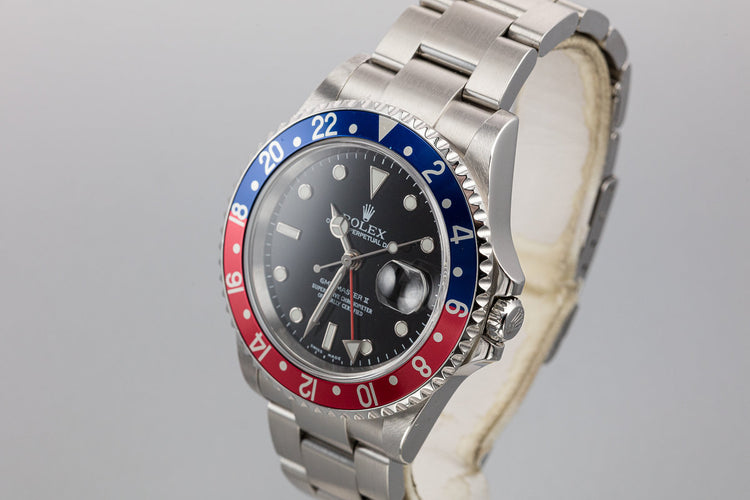 2005 Rolex GMT-Master II 16710 "Pepsi" with Box and Papers