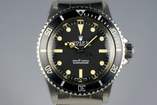 1970 Rolex Submariner 5513