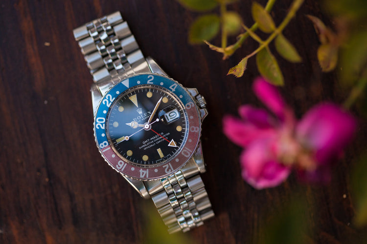 1971 Rolex GMT 1675 Mark I Dial with service papers