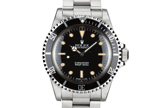 1985 Rolex Submariner 5513 Glossy Dial