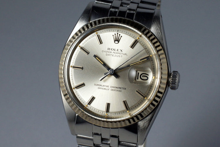 1972 Rolex Datejust 1601 Silver Dial
