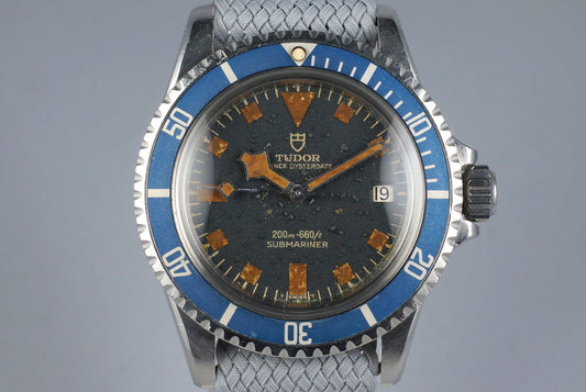 1972 Tudor Blue Submariner 9411/0 Snowflake