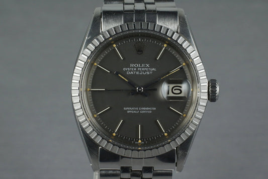 1970 Rolex DateJust 1603 Gray Dial with Papers