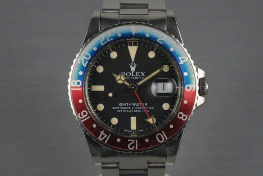 1982 Rolex GMT Ref: 16750 with Box and Papers