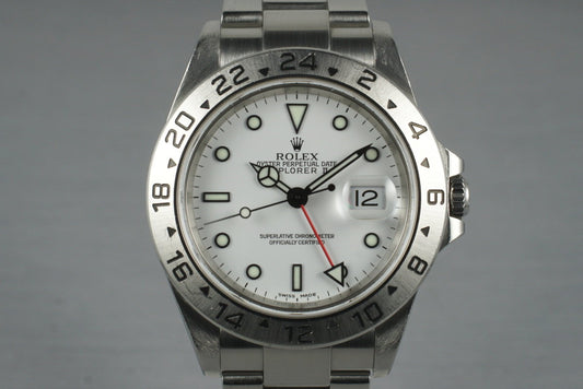 2001 Rolex Explorer II 16570 with Box and Japanese Papers