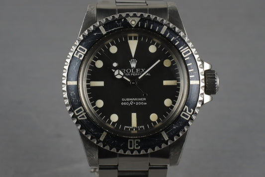 Rolex Submariner 5513 with Maxi Mark 3 dial