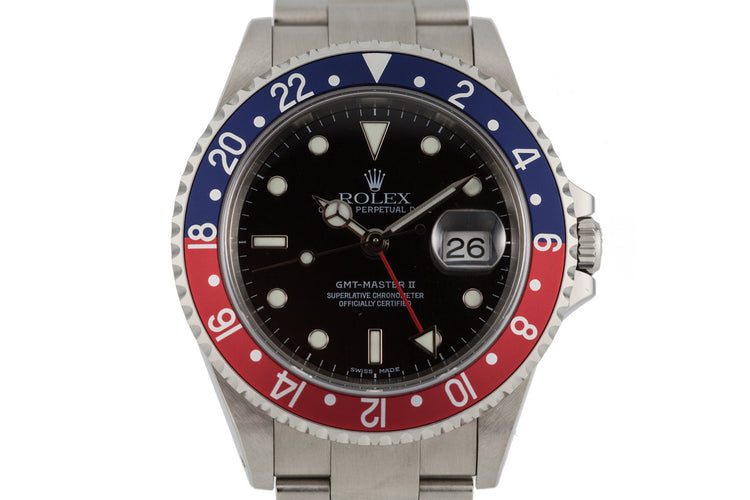 2002 Rolex GMT II 16710