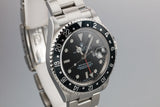 2002 Rolex GMT-Master II 16710 Black Bezel with Box and Papers