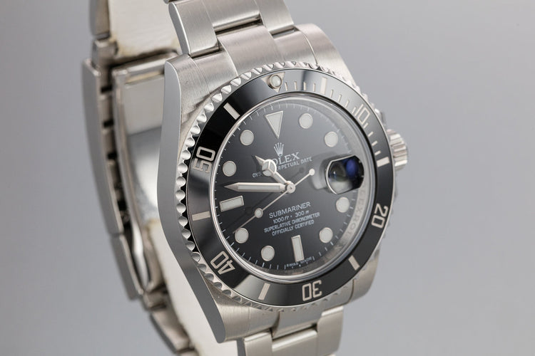 2011 Rolex Submariner 116610LN with Box and Papers
